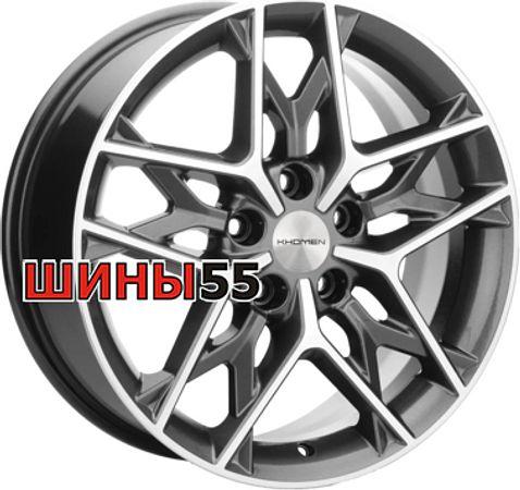 Диск Khomen Wheels KHW1709 (Chery Tiggo 3/Tiggo 3 Pro) 7x17 5x108 ET45 60,1 Gray-FP