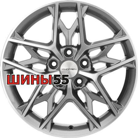 Диск Khomen Wheels KHW1709 (CX-5/Seltos/Optima) 7x17 5x114,3 ET50 67,1 Gray-FP