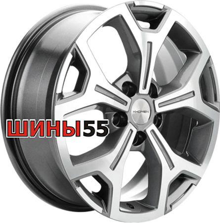 Диск Khomen Wheels KHW1710(2) (Mercedes Vito) 6,5x17 5x112 ET50 66,6 Gray-FP