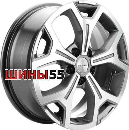 Диск Khomen Wheels KHW1710(2) (VW Transporter) 6,5x17 5x120 ET55 65,1 Gray-FP