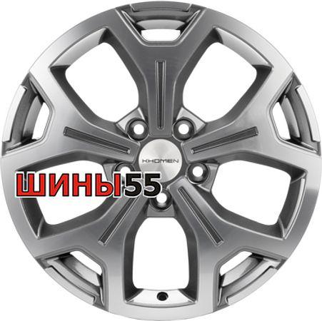 Диск Khomen Wheels KHW1710 (Arkana/Kaptur) 6,5x17 5x114,3 ET50 66,1 Gray-FP