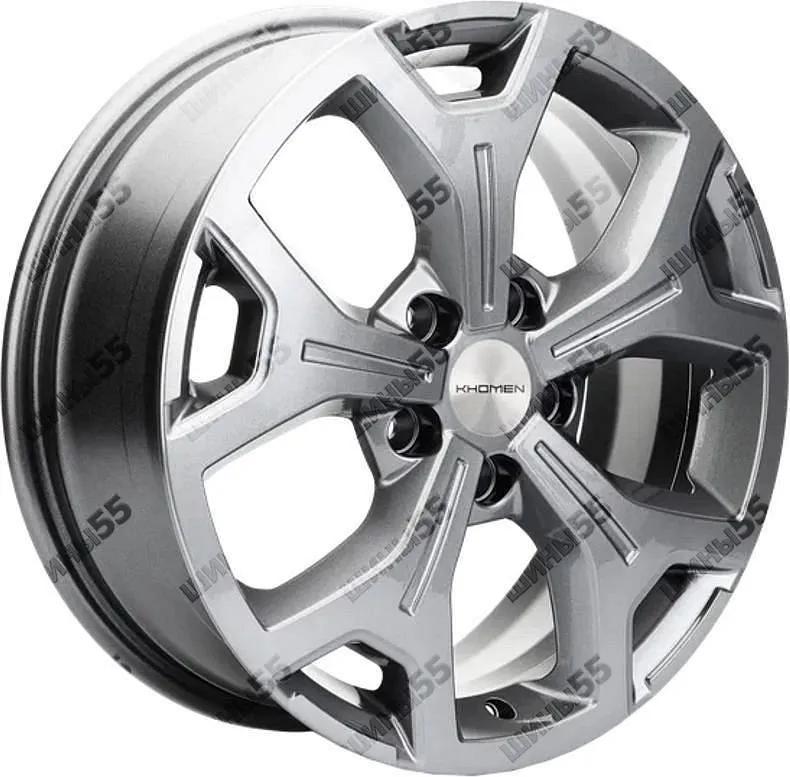 Диск Khomen Wheels KHW1710 (Chery Tiggo/Tiggo 7 Pro) 6,5x17 5x108 ET33 60,1 Gray