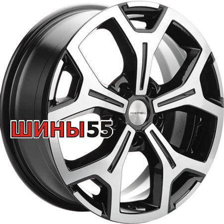 Диск Khomen Wheels KHW1710 (Coolray) 6,5x17 5x114,3 ET45 54,1 Black-FP