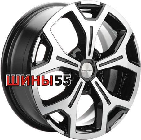 Диск Khomen Wheels KHW1710 (Haval F7/F7x) 6,5x17 5x114,3 ET40 64,1 Black-FP