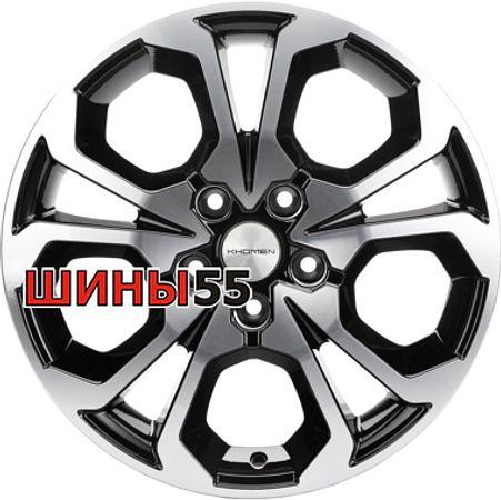 Диск Khomen Wheels KHW1711 (Arkana/Kaptur) 6,5x17 5x114,3 ET50 66,1 Black-FP