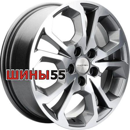 Диск Khomen Wheels KHW1711 (Chery tigo 7pro) 6,5x17 5x108 ET33 60,1 Gray-FP