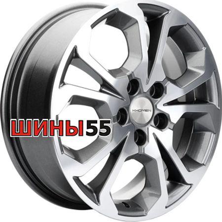 Диск Khomen Wheels KHW1711 (Coolray) 6,5x17 5x114,3 ET45 54,1 Gray-FP