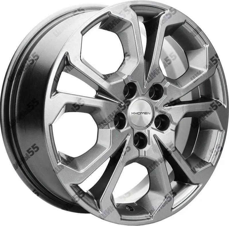 Диск Khomen Wheels KHW1711 (Haval/Honda) 6,5x17 5x114,3 ET50 64,1 Gray