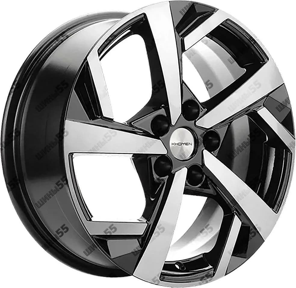Диск Khomen Wheels KHW1712 (Changan CS35/CS35 Pro) 7x17 5x110 ET46 63,3 Black-FP