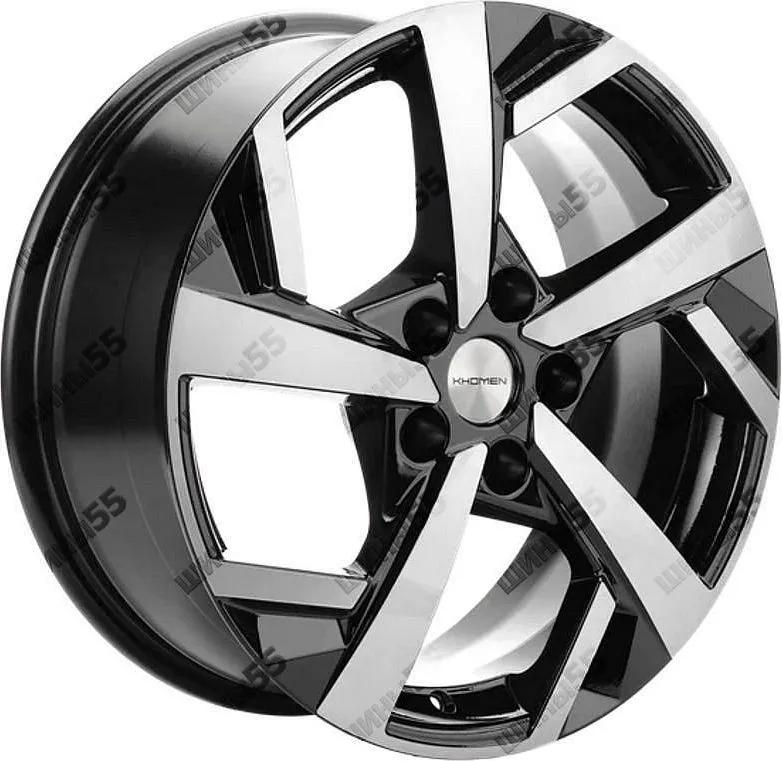 Диск Khomen Wheels KHW1712 (Jac/Москвич 3) 7x17 5x108 ET40 54,1 Black-FP