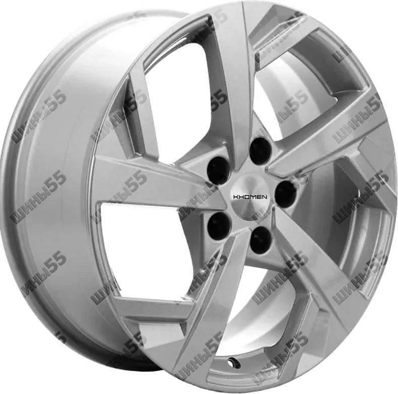 Диск Khomen Wheels KHW1712 (Jac/Москвич 3) 7x17 5x108 ET40 54,1 F-Silver