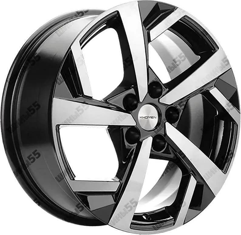 Диск Khomen Wheels KHW1712 (Sportage) 7x17 5x114,3 ET48,5 67,1 Black-FP