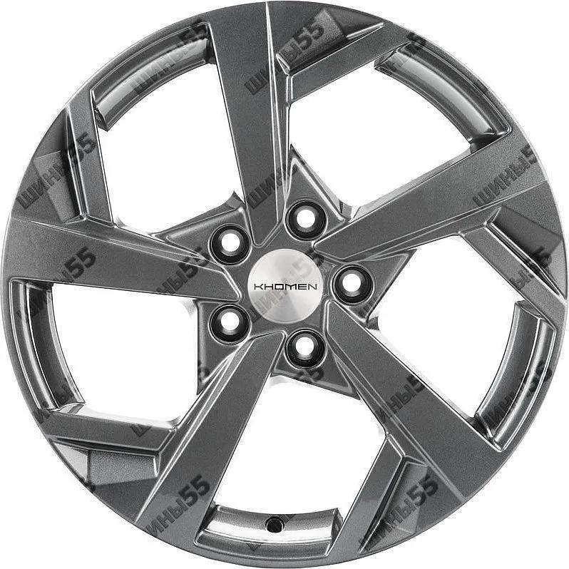 Диск Khomen Wheels KHW1712 (Teana/X-Trail) 7x17 5x114,3 ET45 66,1 Gray