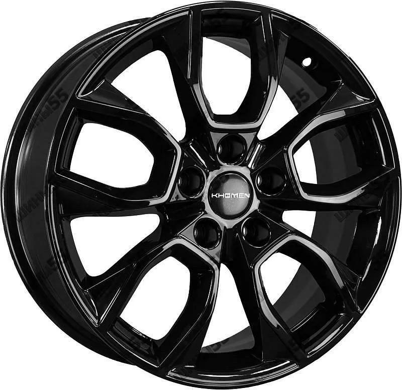 Диск Khomen Wheels KHW1713 (Changan CS35 Plus) 7x17 5x110 ET46 63,3 Black