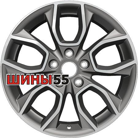 Диск Khomen Wheels KHW1713 (CX-5/i40/X-Trail) 7x17 5x114,3 ET45 67,1 Gray-FP