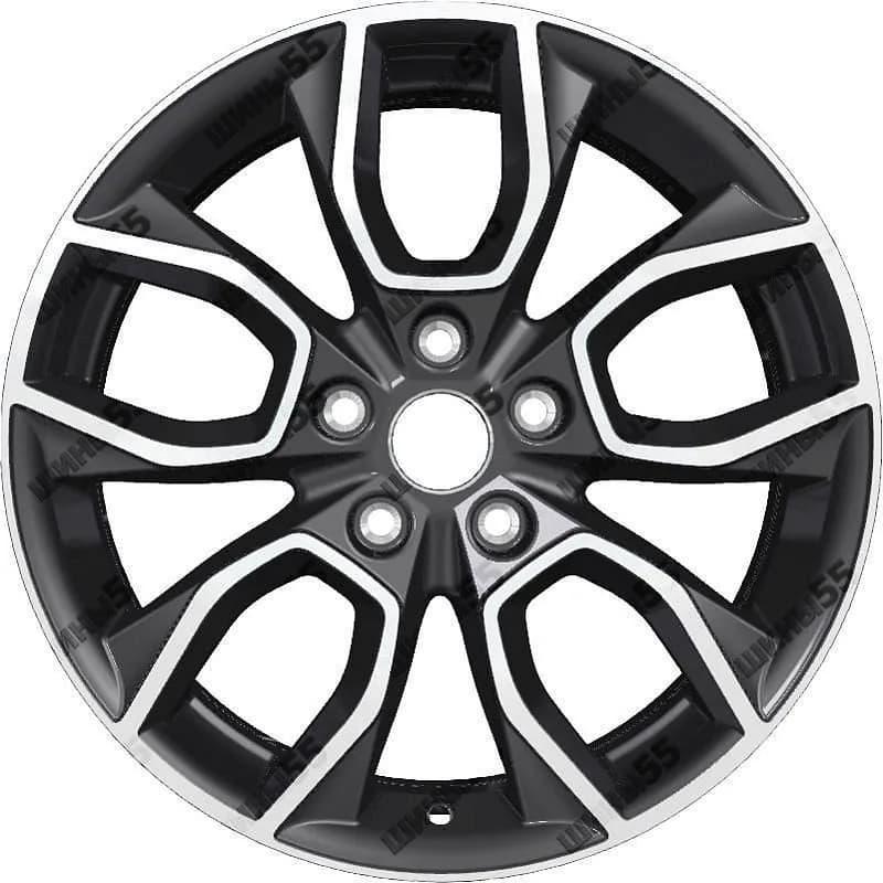 Диск Khomen Wheels KHW1713 (Forester) 7x17 5x114,3 ET48 56,1 Black-FP