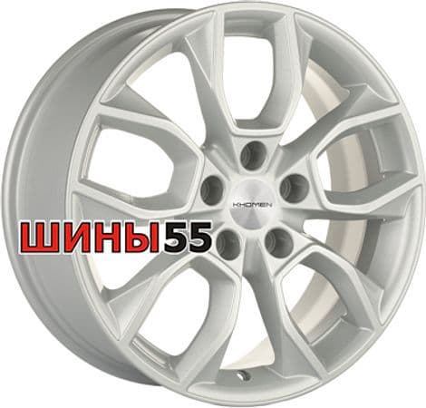 Диск Khomen Wheels KHW1713 (Kodiaq/Tiguan) 7x17 5x112 ET40 57,1 F-Silver