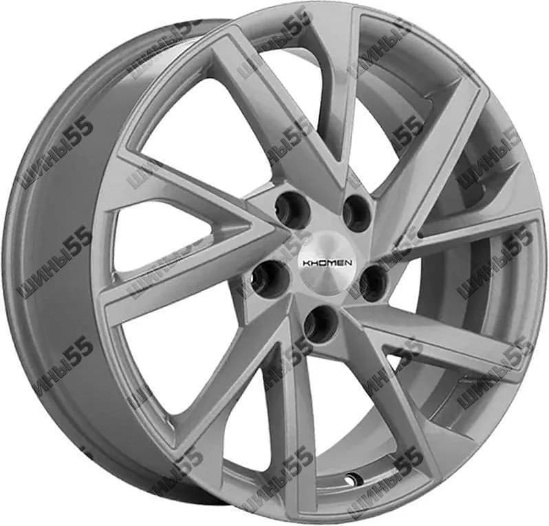 Диск Khomen Wheels KHW1714 (Changan CS55/CS75 FL) 7x17 5x114,3 ET45 60,1 F-Silver