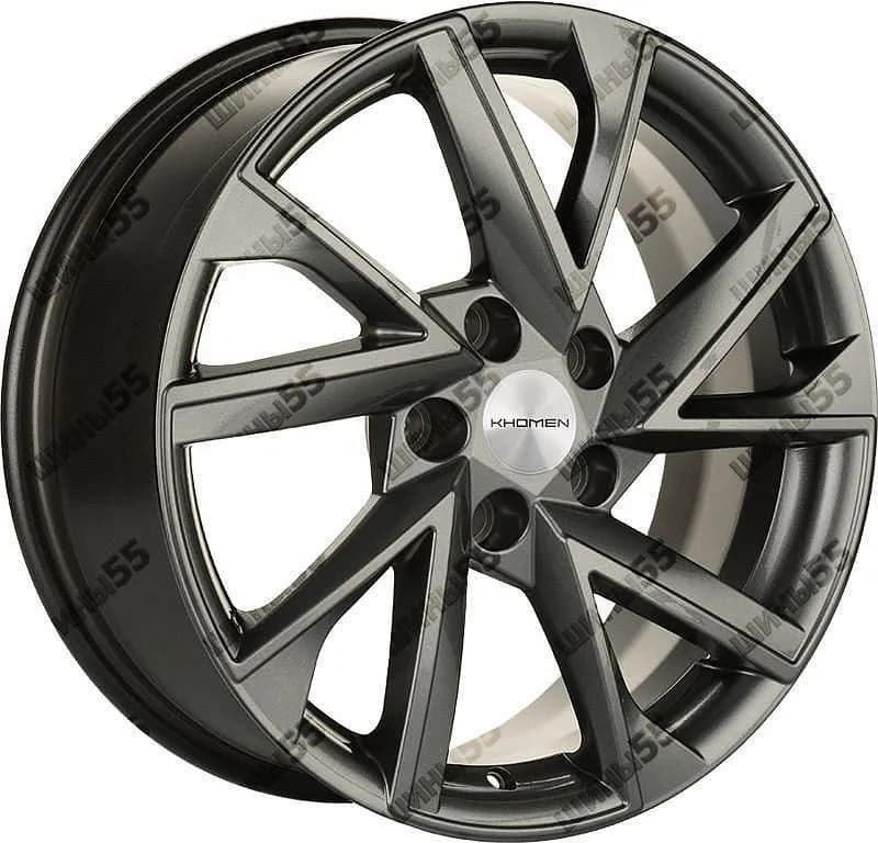 Диск Khomen Wheels KHW1714 (CX-5/i40/X-Trail) 7x17 5x114,3 ET45 67,1 Gray