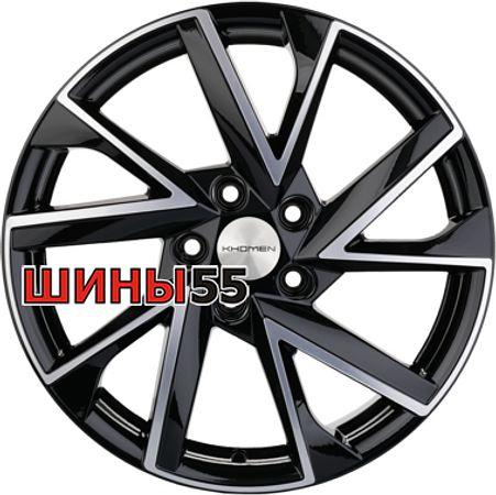 Диск Khomen Wheels KHW1714 (CX-5/Seltos/Optima) 7x17 5x114,3 ET50 67,1 Black-FP