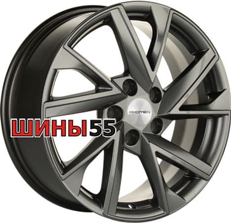 Диск Khomen Wheels KHW1714 (Karoq) 7x17 5x112 ET45 57,1 Gray