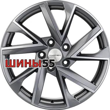 Диск Khomen Wheels KHW1714 (Qashqai) 7x17 5x114,3 ET40 66,1 Gray-FP