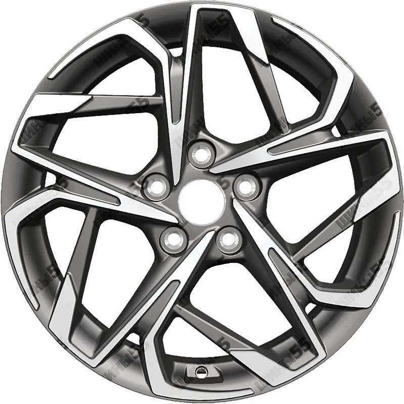 Диск Khomen Wheels KHW1716 (Changan CS35 Plus) 7x17 5x110 ET46 63,3 Gray-FP