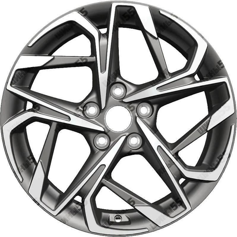 Диск Khomen Wheels KHW1716 (Evolute i-Joy) 7x17 5x110 ET40 67,1 Gray-FP