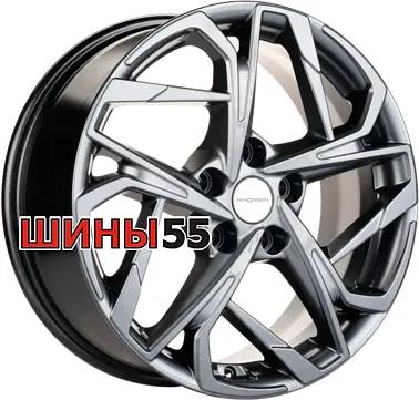 Диск Khomen Wheels KHW1716 (Jac/Москвич 3) 7x17 5x108 ET40 54,1 Gray