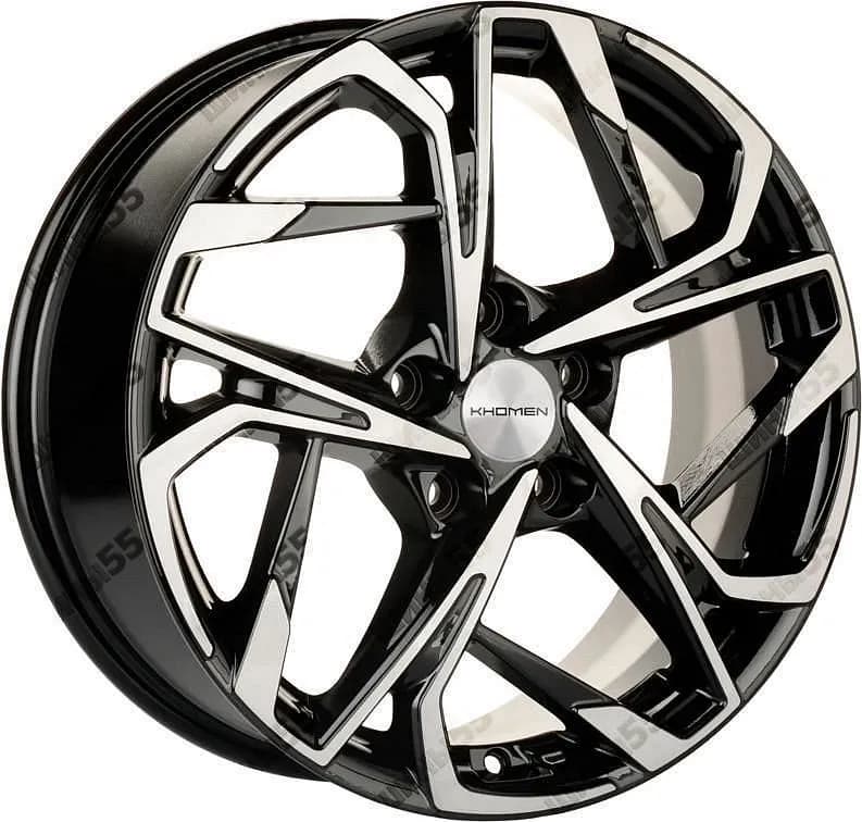 Диск Khomen Wheels KHW1716 (Tucson) 7x17 5x114,3 ET51 67,1 Black-FP