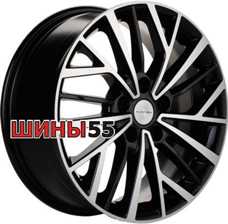 Диск Khomen Wheels KHW1717 (Chery Tiggo 7pro/Exeed LX) 6,5x17 5x108 ET33 60,1 Black-FP