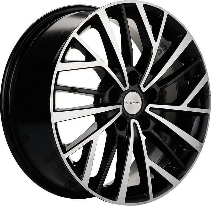 Диск Khomen Wheels KHW1717 (CX-5/Seltos/Optima) 7x17 5x114,3 ET50 67,1 Black-FP