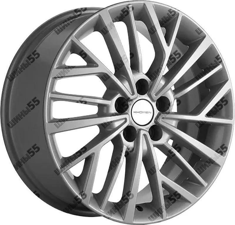 Диск Khomen Wheels KHW1717 (Jolion) 7x17 5x114,3 ET37 66,5 F-Silver