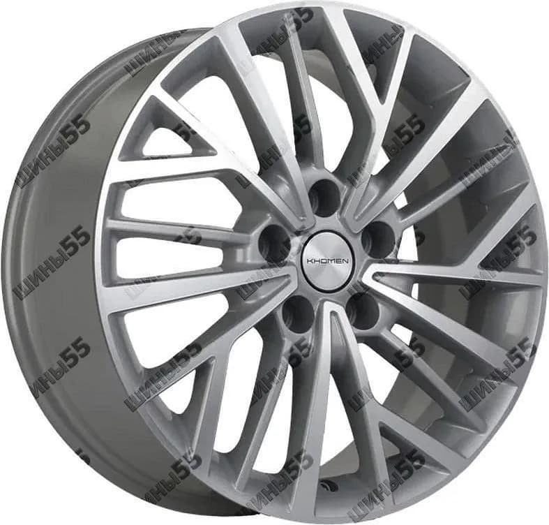 Диск Khomen Wheels KHW1717 (Jolion) 7x17 5x114,3 ET37 66,5 F-Silver-FP