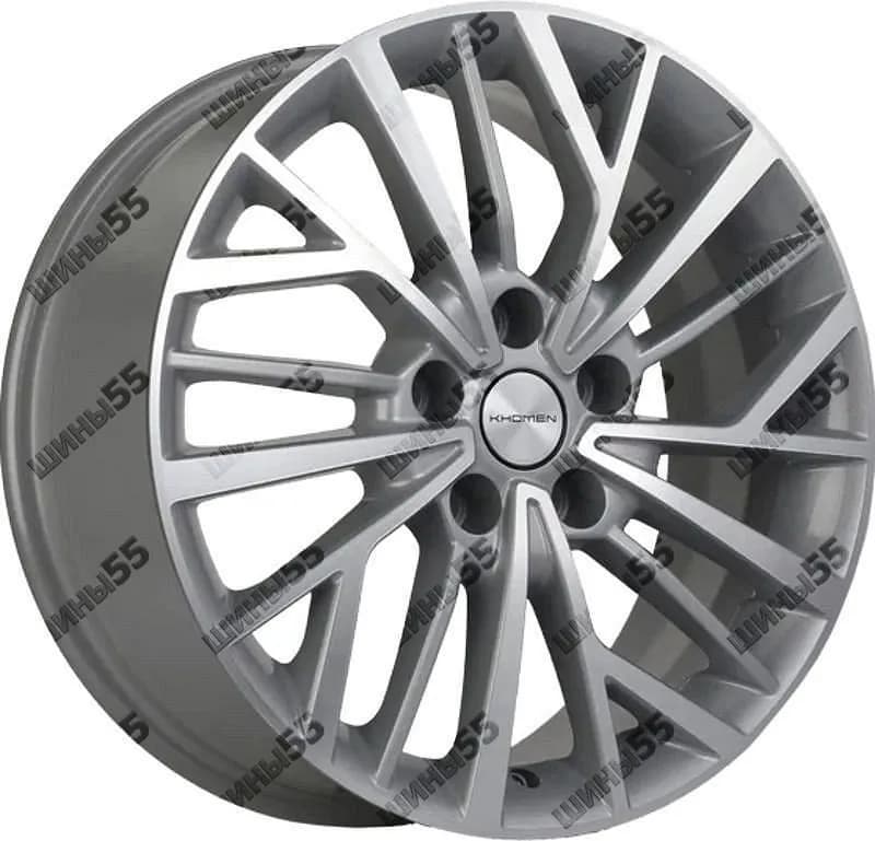 Диск Khomen Wheels KHW1717 (Qashqai) 7x17 5x114,3 ET40 66,1 F-Silver-FP
