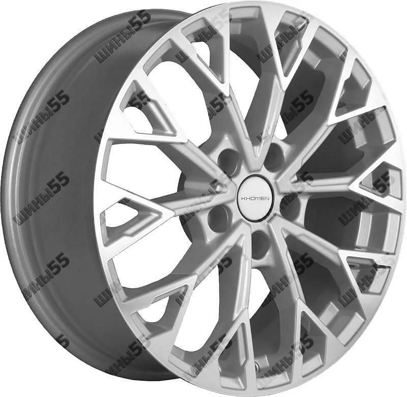 Диск Khomen Wheels KHW1718 (ASX) 7x17 5x114,3 ET46 67,1 F-Silver-FP