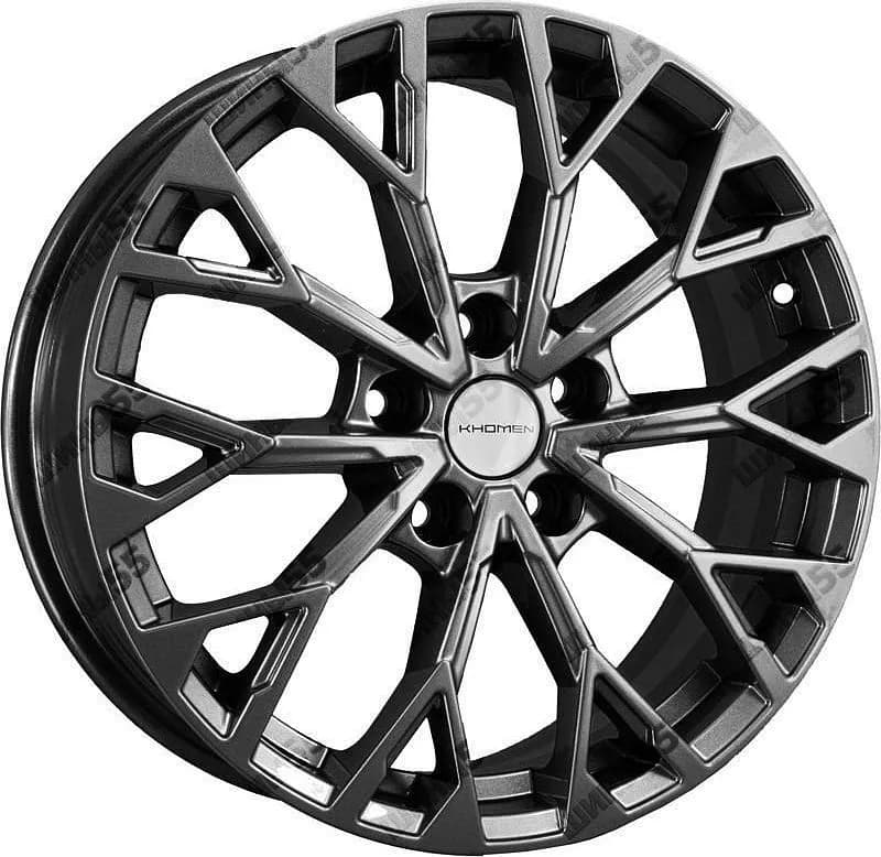 Диск Khomen Wheels KHW1718 (Chery Tiggo 4/Exeed LX/Omoda C5) 7x17 5x108 ET33 60,1 Gray