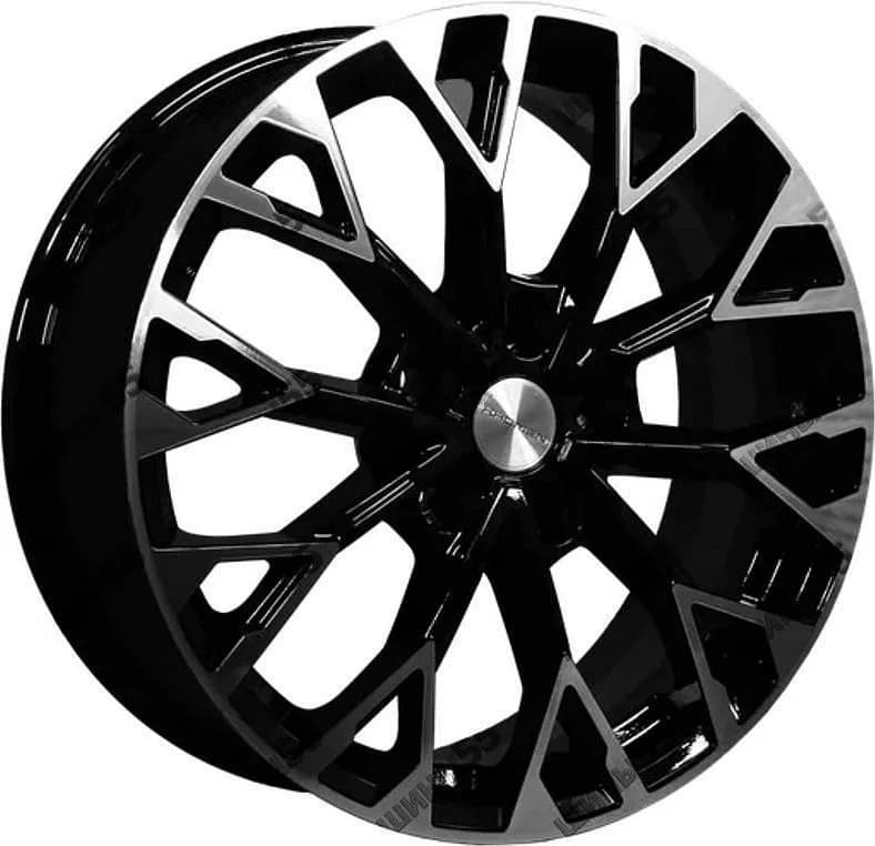 Диск Khomen Wheels KHW1718 (CX-5/Seltos/Soul/Sonata) 7x17 5x114,3 ET50 67,1 Black-FP