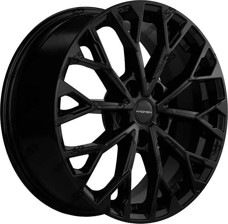 Диск Khomen Wheels KHW1718 (Dongfeng 580) 7x17 5x110 ET45 67,1 Black