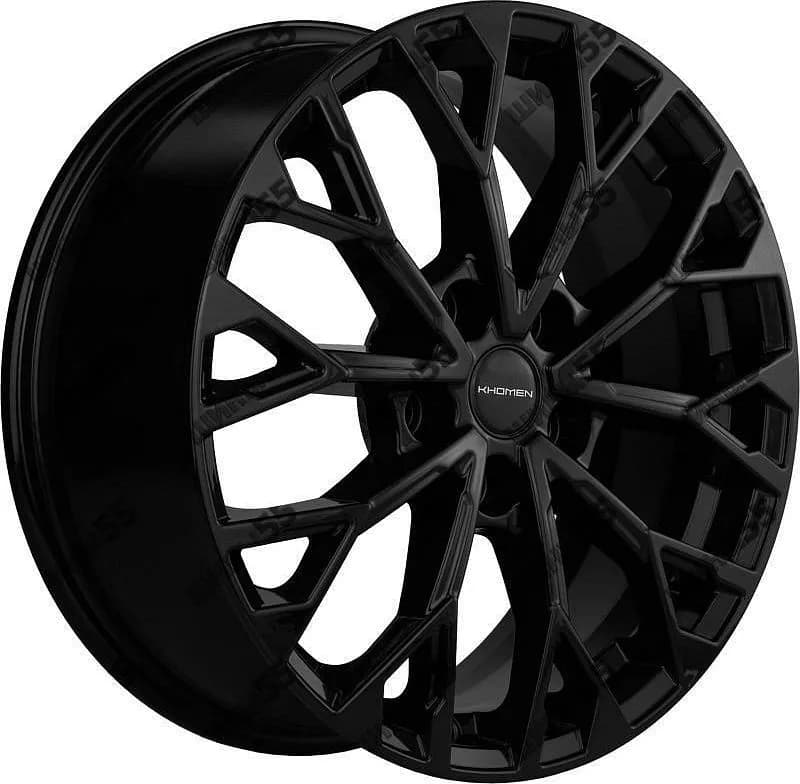 Диск Khomen Wheels KHW1718 (Kodiaq/Tiguan) 7x17 5x112 ET40 57,1 Black