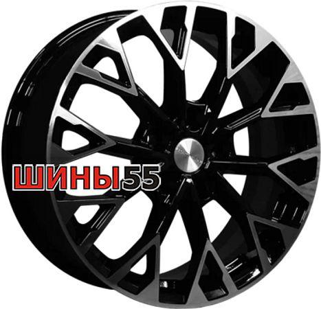 Диск Khomen Wheels KHW1718 (Sportage/Tucson) 7x17 5x114,3 ET48,5 67,1 Black-FP