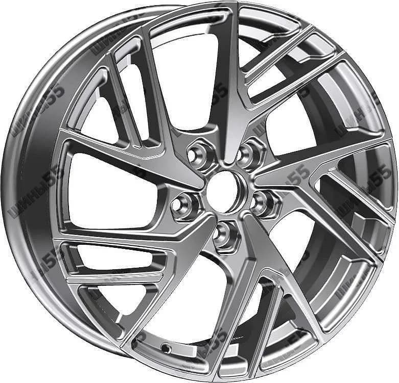 Диск Khomen Wheels KHW1722 (Coolray) 6,5x17 5x114,3 ET45 54,1 F-Silver