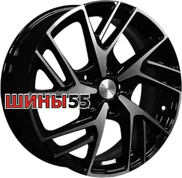 Диск Khomen Wheels KHW1722 (Haval F7/F7x) 6,5x17 5x114,3 ET40 64,1 Black-FP
