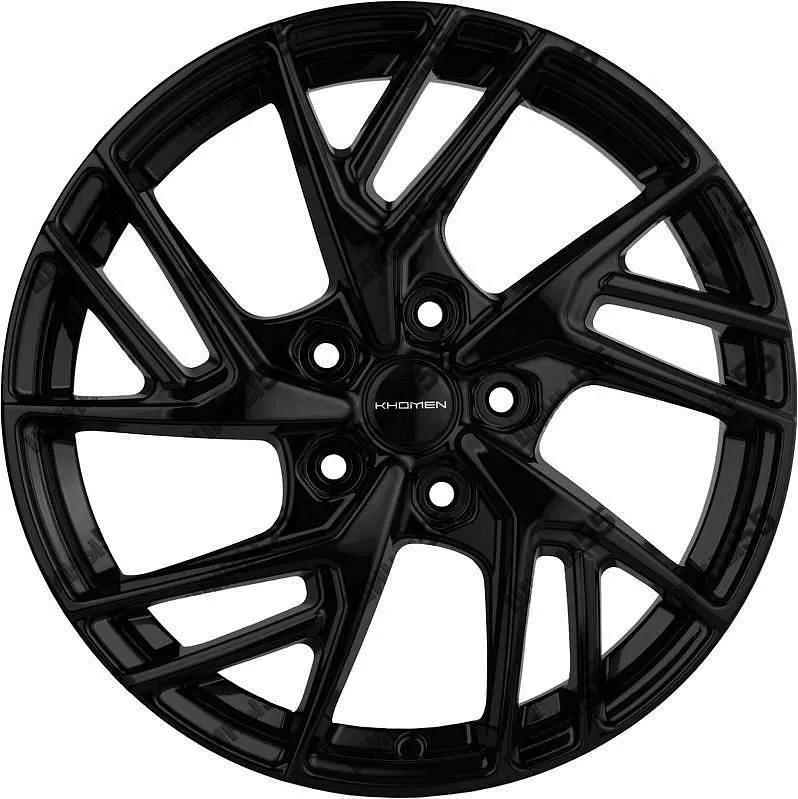 Диск Khomen Wheels KHW1722 (Tiguan/Karoq) 6,5x17 5x112 ET38 57,1 Black