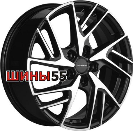 Диск Khomen Wheels KHW1722 (Tiguan/Karoq) 6,5x17 5x112 ET38 57,1 Black-FP