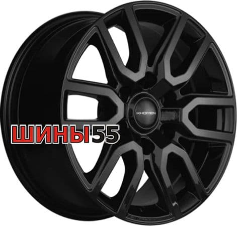 Диск Khomen Wheels KHW1723 (Fortuner/Hilux) 8x17 6x139,7 ET30 106,1 Black