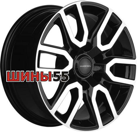 Диск Khomen Wheels KHW1723 (Haval H9) 8x17 6x139,7 ET42 75,1 Black-FP