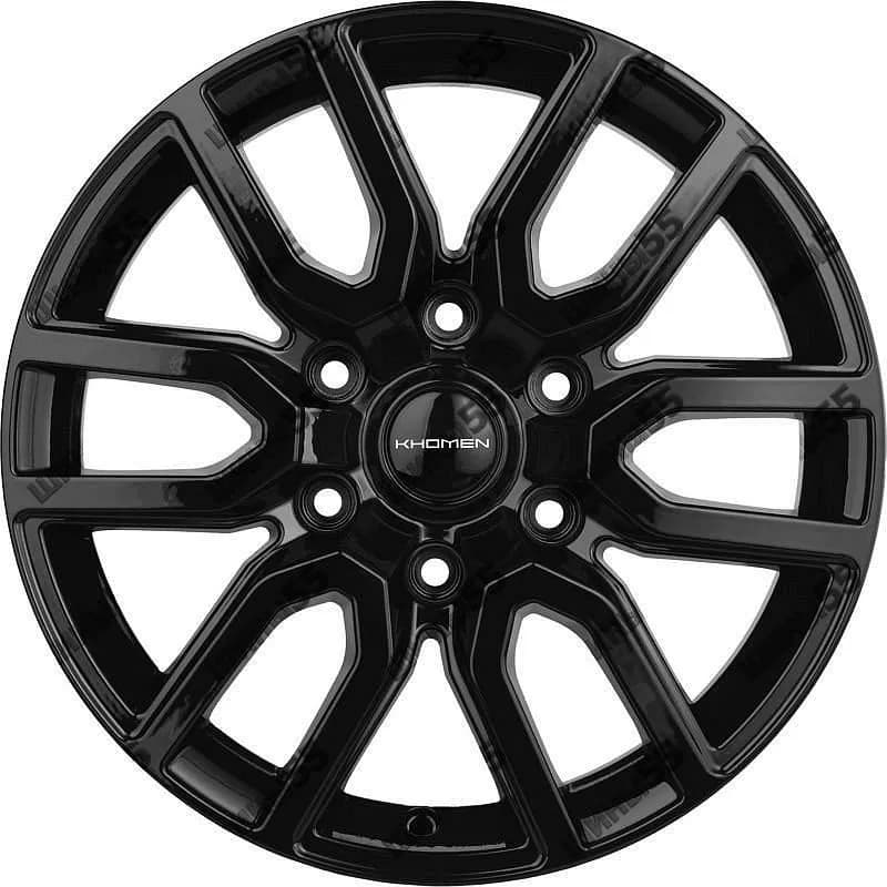 Диск Khomen Wheels KHW1723 (Hyundai H-1/Staria) 8x17 6x139,7 ET50 92,5 Black