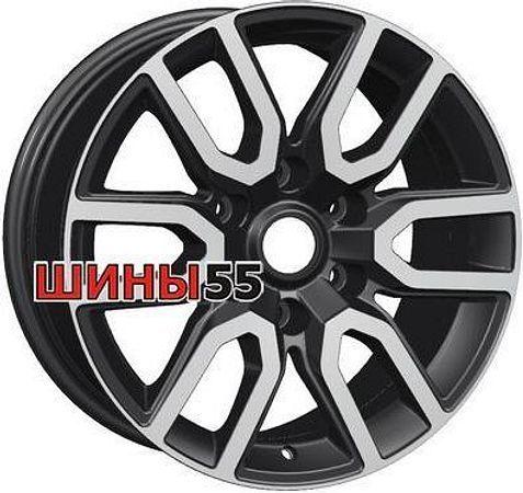 Диск Khomen Wheels KHW1723 (JAC T6 Pickup) 8x17 6x139,7 ET30 106,1 Black-FP