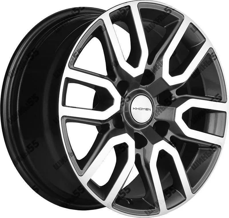 Диск Khomen Wheels KHW1723 (Pajero) 8x17 6x139,7 ET46 67,1 Gray-FP